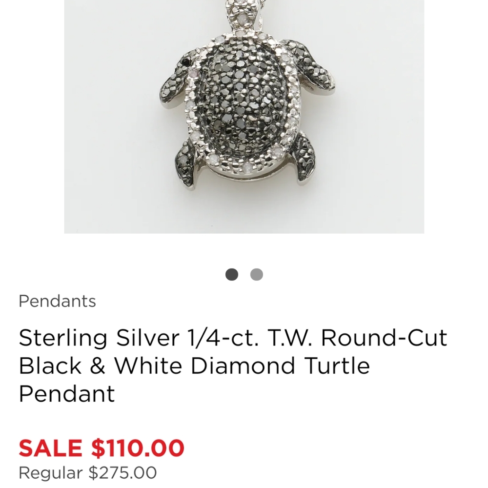 Turtle necklace